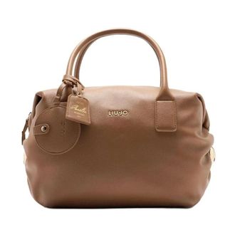 Liu Jo Amelie ECS Bowler Bag - - Bags - Donna - Marrone - ONE SIZE