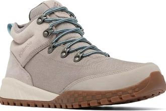Columbia Fairbanks Mid 1950921 Light Gray Lace Up Hiking Boot NIN1159