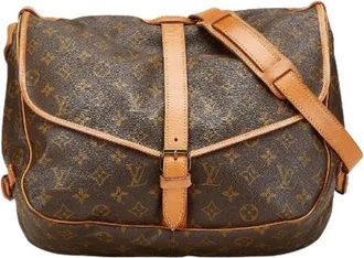 Louis Vuitton Pre-owned Cross Body Bags, female, Brown, Size: ONE SIZE Pre-owned Vintage Cross Body Bag