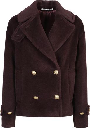Tagliatore Sheila Coat - Dames - Mantel - Rood - XS - Jassen