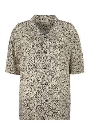 Celine Printed Silk Shirt