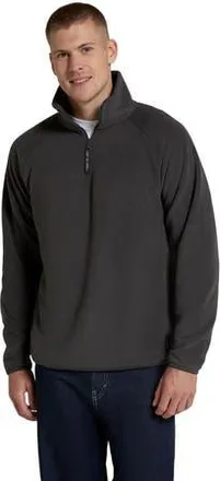Animal Stockholm Half Zip Fleece Top in Dark Grey at Nordstrom, Size X-Large