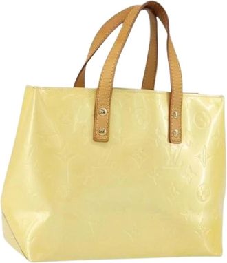 Louis Vuitton Pre-owned Handbags, female, Yellow, Size: ONE SIZE Pre-owned Vintage Handbag