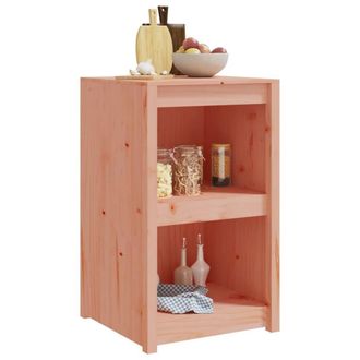 Berkfield Home Outdoor Kitchen Cabinet 55x55x92 cm Solid Wood Douglas in Brown | Size: 55 x 55 x 92 cm