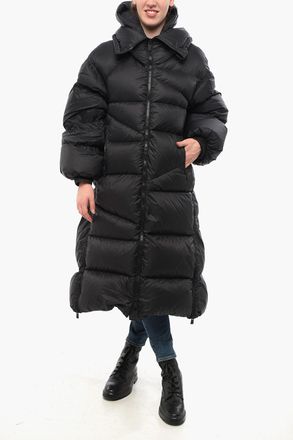 Bacon Long Down Jacket NEW DOUBLE with Side Zips Bacon