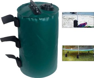 OEM Bolsas De Agua Para Tiendas De Campa&ntilde;a, Sacos De Arena Impermeables Y A Prueba De Fugas De 10 Litros Para Fijaci&oacute;n De Tiendas De Campa&ntilde;a, Color Verde