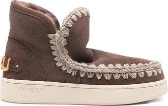 Mou Stivali New Eskimo con logo - Marrone
