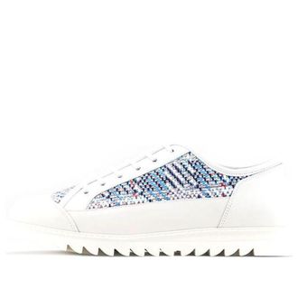 Onitsuka Tiger Blucher Lo Shoes White Blue 1183B424-100