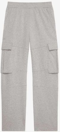 Givenchy Jersey Cargo Pants_Heather Grey, Size 4XL