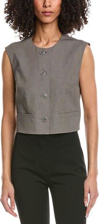 Kenneth Cole Oversized Belted Vest
