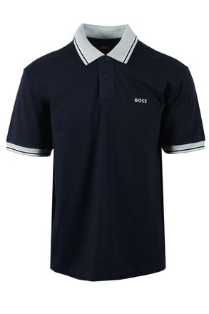 Boss Orange by Hugo Boss BLOCKS POLO DARK BLUE