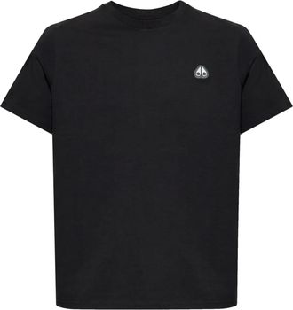 Moose Knuckles T-shirt in cotone - Nero