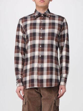Incotex Shirt INCOTEX Men color Brown