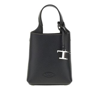 Tod's T Timeless charm leather micro bag Woman One Size