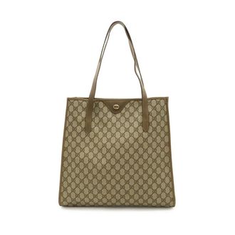 Gucci Pre-owned Tote Bags, female, Brown, Size: ONE SIZE Pre-owned Carryall Tote Bag