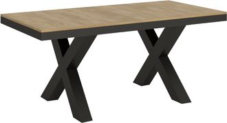 Itamoby Tavolo andria Allungabile In Legno Per Sala Da Pranzo -allungabile Fino A 440 Cm / Quercia