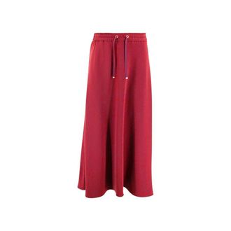 Herno Multicolor Acetate Midi Womens Skirt