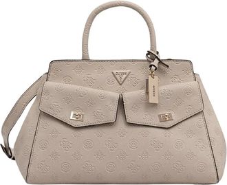 Guess Bolso Satchel Grande Blake - Bags - Mujer - Beige - ONE SIZE