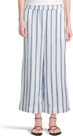Tommy Bahama Two Palms Coulotte Womens Casual Pants Cobalt Haze : XS, Linen