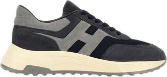 Hogan Sneakers, male, Blue, 8 UK, Hyperlight Allacciato H