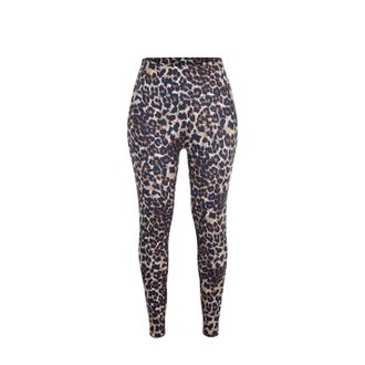 Miso Dames/dames Legging met luipaardprint (Luipaard)