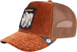 Goorin Brothers Bulletproof Rhino - Dames - Petten - Bruin - ONE Size - Leer - Accessoires