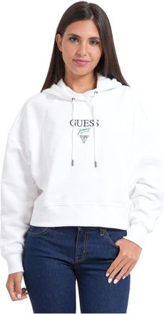 Guess Donna, Felpe, Bianco, L, new