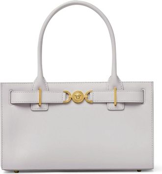 Versace Medusa 95 tote bag - women - Calf Leather/Lambskin - One Size - Grey