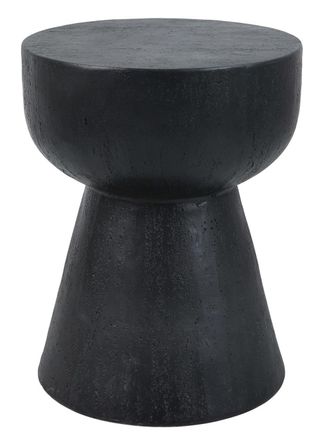 Nordlys Mesa auxiliar interior y exterior en magnesita negra