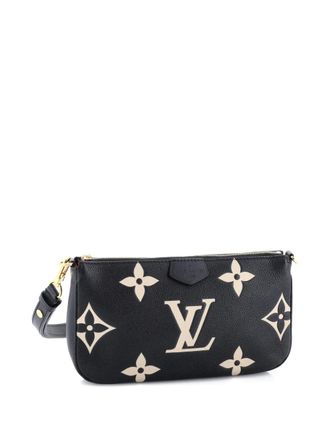 Louis Vuitton Multi Pochette Accessoires Bicolor Monogram Empreinte Giant Large pouch - Zwart