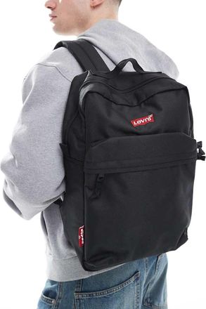 Levi's L pack batwing logo standard backpack in black