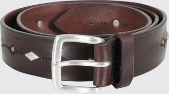 Orciani Cintura Orciani in pelle con borchie