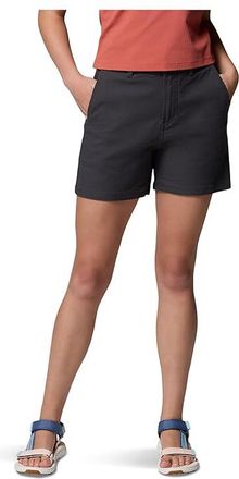 Columbia ROC Shorts Womens Shorts Shark : 14 5, Cotton/Elastane