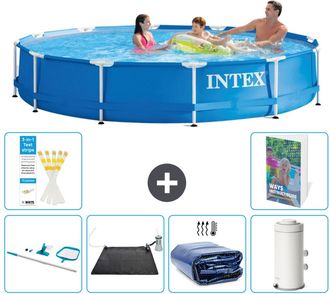 Intex Piscina Con Estructura Redonda - 366x76 Cm - 7-piezas S61