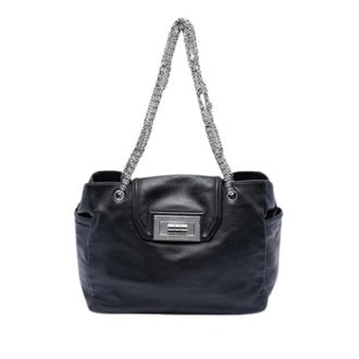 Chanel Pre-owned Shoulder Bags, female, Black, Size: ONE SIZE Pre-owned Vintage Tote Bag