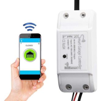 OEM Abrepuertas De Garaje Inteligente Wifi - Compatible Con Alexa Y Google Home - Control Mediante Aplicaci&oacute;n Y Mando A Distancia