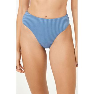 L*Space Savannah High Waist Bikini Bottoms in Baltic at Nordstrom Rack, Size X-Large