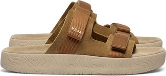 Veja Womens Arpoador Suede Sandals Brown 40 EU
