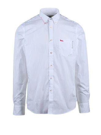 Harmont & Blaine White Cotton Shirt