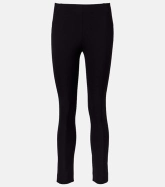 Veronica Beard Scuba cropped slim pants
