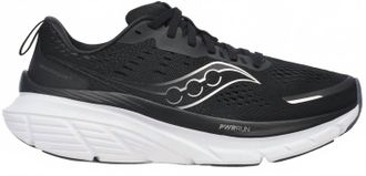 Saucony Womens Guide 18 Shoe In Black/white