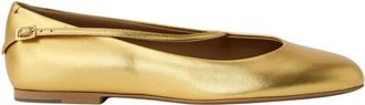 Jil Sander Elyss Ballerina Flats - Dames - Ballerinas - Geel - 37 EU - Leer - Schoenen