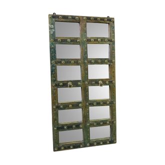 Wanderlust Deco Espejo De Madera 87x4x179