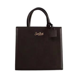 MC2 Saint Barth Tassen, Dames, Bruin, ONE Size, Leer, MC2 Saint Barth Bags