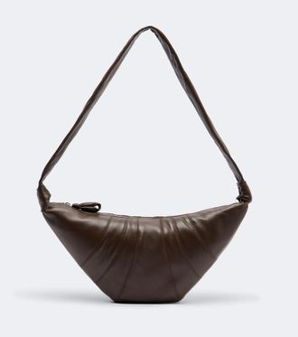 Christophe Lemaire Croissant Medium leather shoulder bag