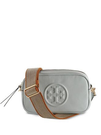 Tory Burch mini Miller leather cross body bag - Grey