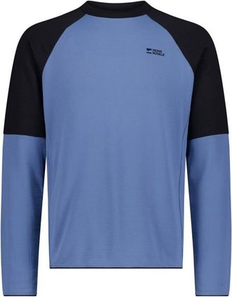 Mons Royale Quad Merino Fleece Pullover Merinopullover f&uuml;r Herren | blau