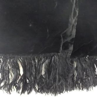 Louis Vuitton Pre-owned Scarves, female, Black, Size: ONE SIZE Pre-owned Vintage Canvas Scarf