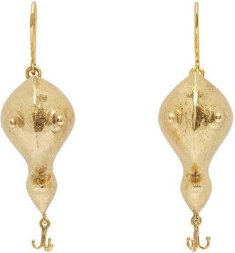 Alemais Banana House Big Lure Earrings 3232a