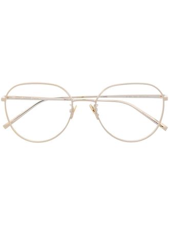 Saint Laurent Eyewear Occhiali tondi - Oro